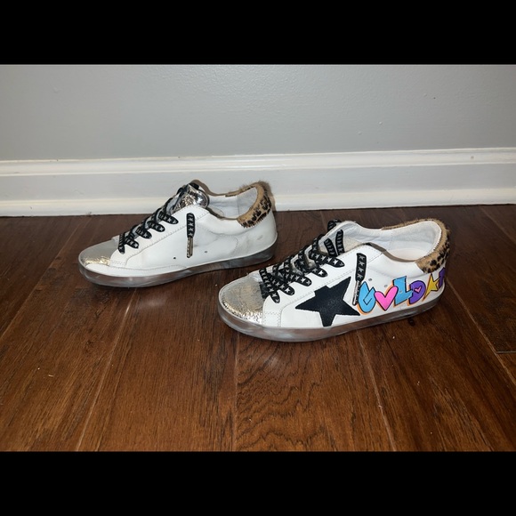 Golden Goose custom super-star size 6 - like new - Picture 4 of 10